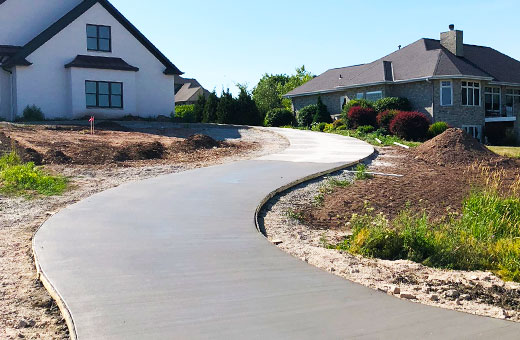 Concrete Contractor Green Bay WI Driveways for Residential
